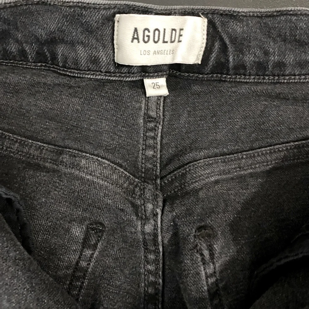 Agolde Black Flare & Wide Leg Jeans - Picture 7 of 11
